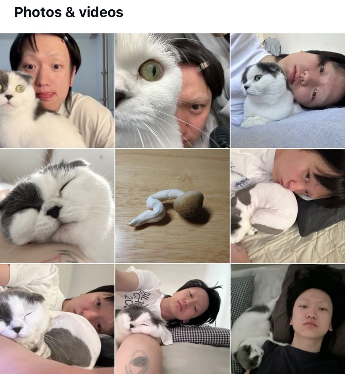 확실히 알 수 있다 
한쭈와 소바의 셀카 실력이 늘고 있음을