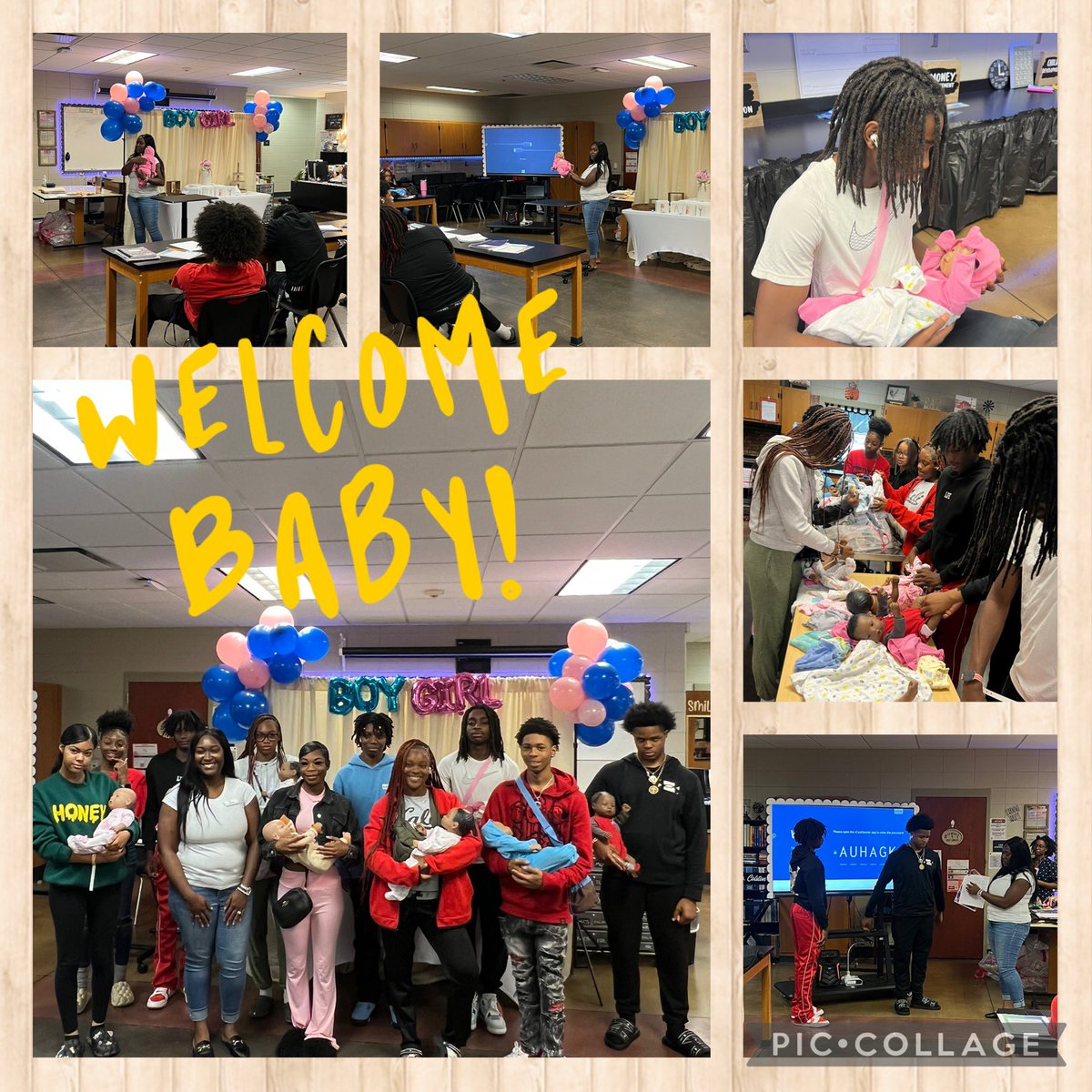 LaKeya Colston (@lcolston1) on Twitter photo No Content Area Left Behind!
Ss learning while having fun during our baby shower as we welcome the delivery of our babies to kick off our Child Development unit. Thank you Mrs. Jones from Girls Inc. for this opportunity. <a href="/pghs_spartans/">Pleasant Grove High</a> <a href="/JEFCOCareerTech/">JEFCOED Career Tech</a> No Content Area Left Behind!
Ss learning while having fun during our baby shower as we welcome the delivery of our babies to kick off our Child Development unit. Thank you Mrs. Jones from Girls Inc. for this opportunity. <a href="/pghs_spartans/">Pleasant Grove High</a> <a href="/JEFCOCareerTech/">JEFCOED Career Tech</a>