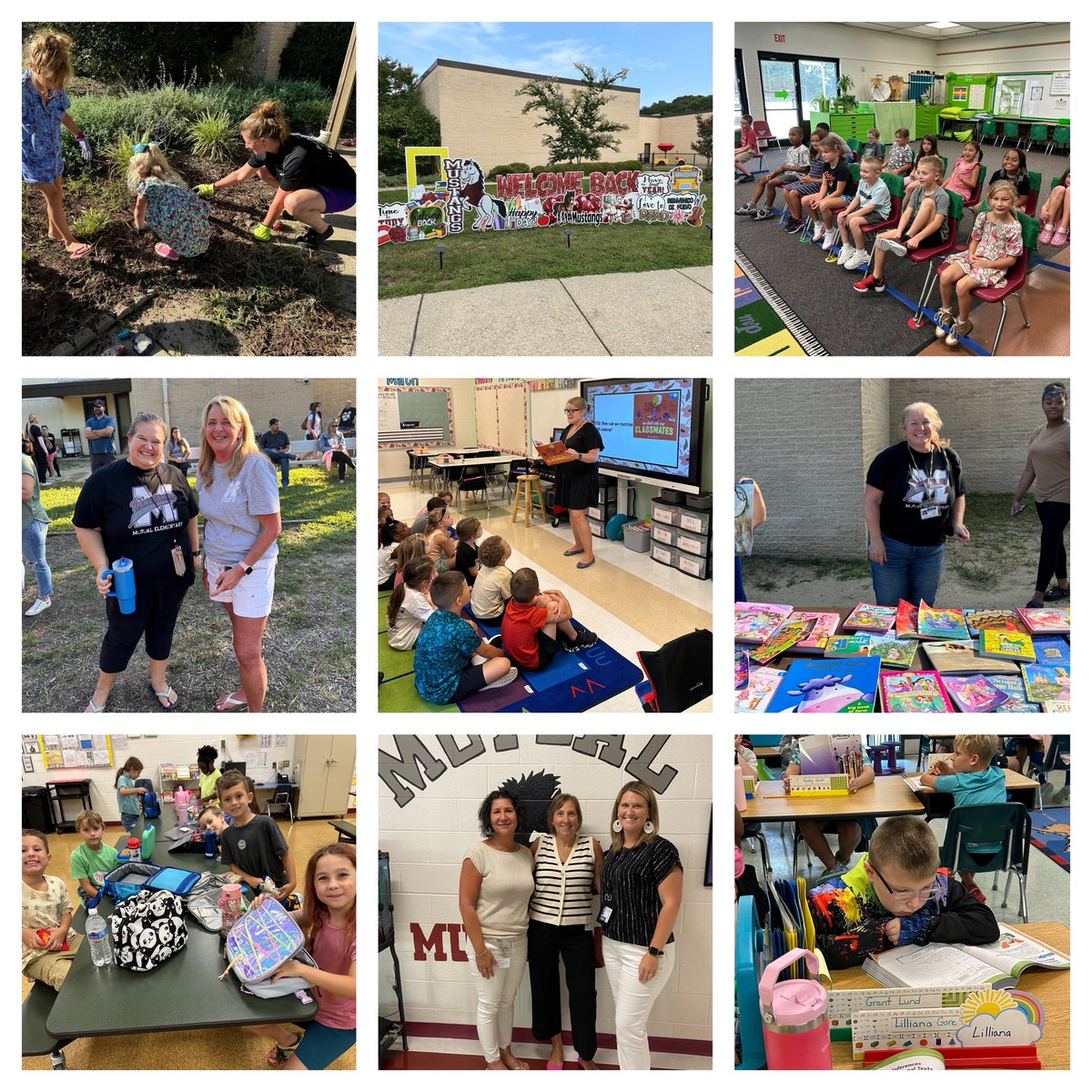 Great start to our new school year! 
#MutualMustangs #ccps