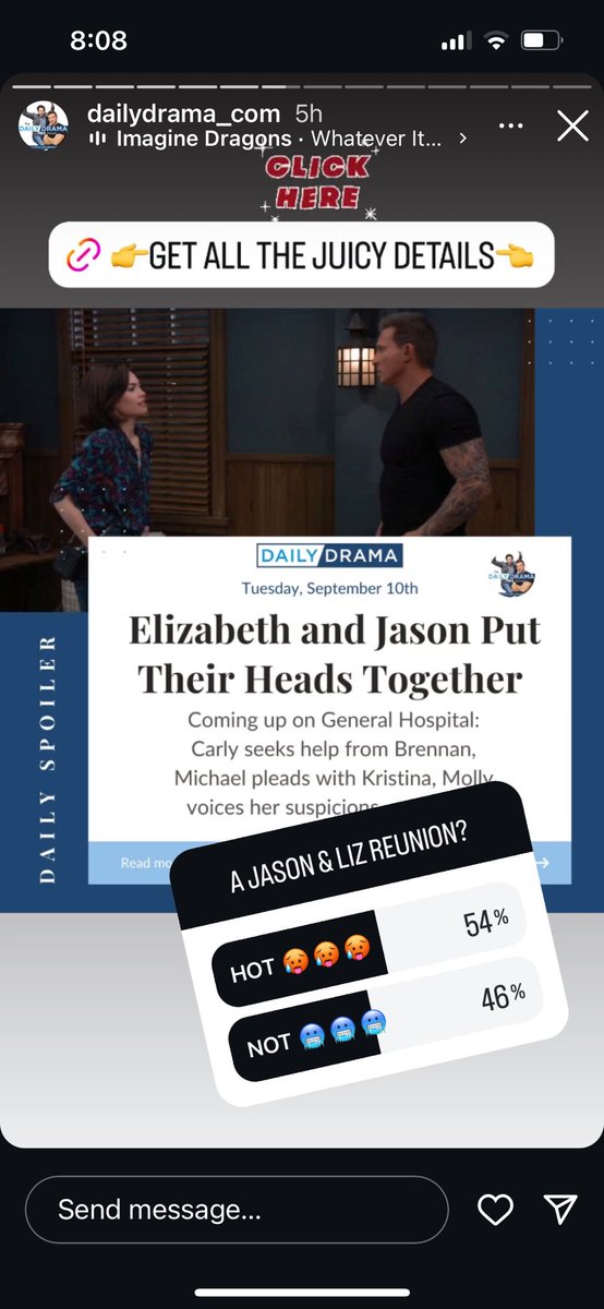 Ok #Liason fans let's head over to Instagram (gotta use your phone) and vote HOT for Liason on dailydrama_com 's STORY :)