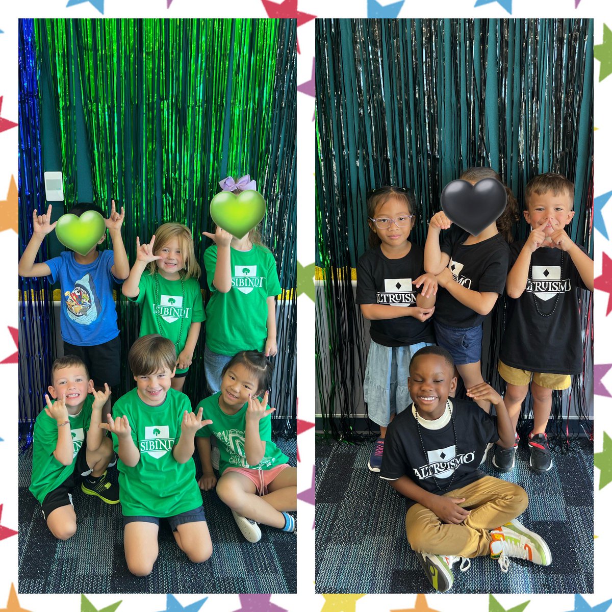 MsCrowKinder's tweet photo. Kindergarten had their House Sorting Day today! I’m so excited to put the RCA House System into action again in my classroom. Stay tuned for more house introduction pictures💚💙❤️🖤 #bengalpride https://t.co/O4ajrLkx4D