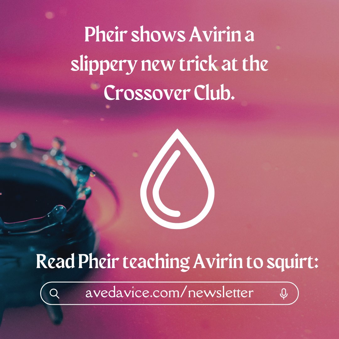 💦 FREE STORY - CROSSOVER CLUB 💦

"You've gotta accept that you might p*ss on me."⁠ ⁠

This is such a fun pairing. I wasn't sure how chaotic Pheir and uptight Avirin would mix, but they found their rhythm, and it's HOT!⁠