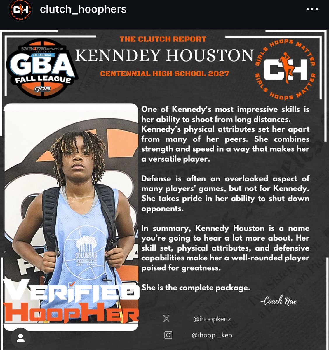 I would like to thank <a href="/Clutch_HoopHers/">Clutch HoopHers Media</a> for the amazing write up🤝🏾🤝🏾.