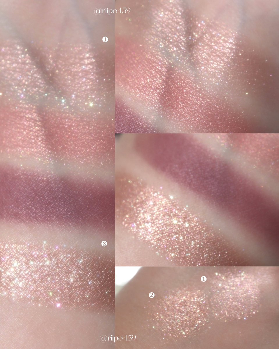 riipo459's tweet image. 🗒：THREE / スターゲージングアイシャドウクアッド / 07 MESMERIZING MIA

初めてのTHREEだったんやけど 、このパレット最高にいい ‥ 😭🩷💭

左上・右下がキラキラ 、右上シマーに左下が透け感あるマットになっててシックな印象になるプラムカラー 💜

粉質も良くて綺麗にブレンド出来るし…