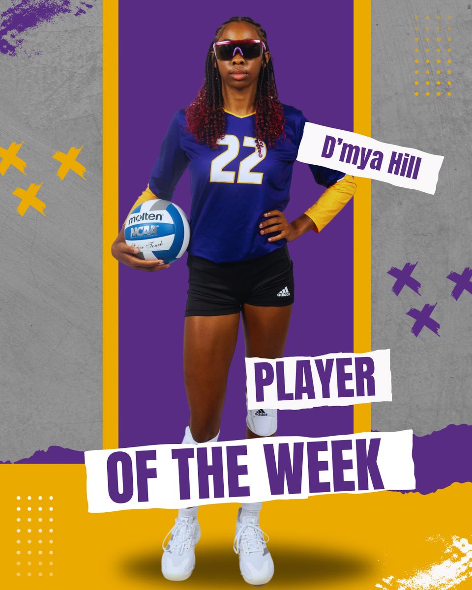 Player of the week goes to Sophomore OH D’Mya Hill!
