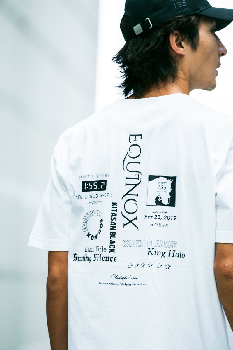 イクイノックス引退記念グッズ】 近日発売 •グラフィカルTシャツ