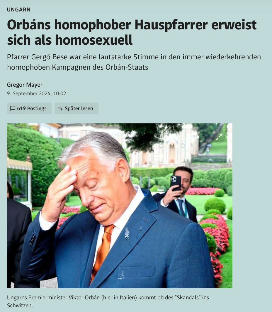 Je lauter, desto verkappter. Überraschenderweise nicht überraschend. 😁