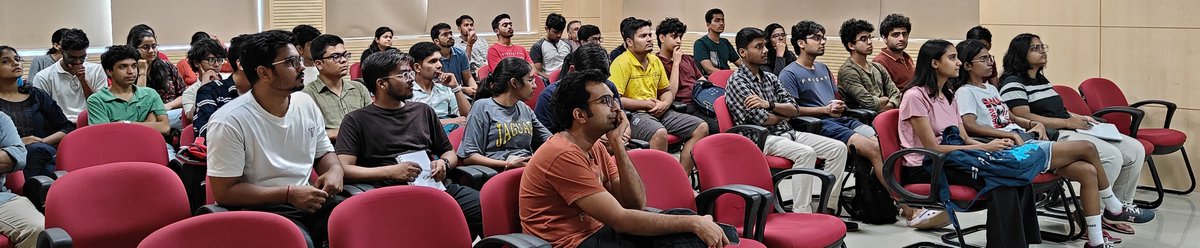 iHubQTF's tweet photo. Glimpses of the Quantum Seminar Session led by Dr. Upendra Kapshikar, National University of Singapore, discussing 'How easy (/hard) is it to get good quantum error correcting codes?'.
Watch this space for more updates.
#technology #Indiadst #nmicps #quantum #quantumcomputing https://t.co/YxYSg3seem