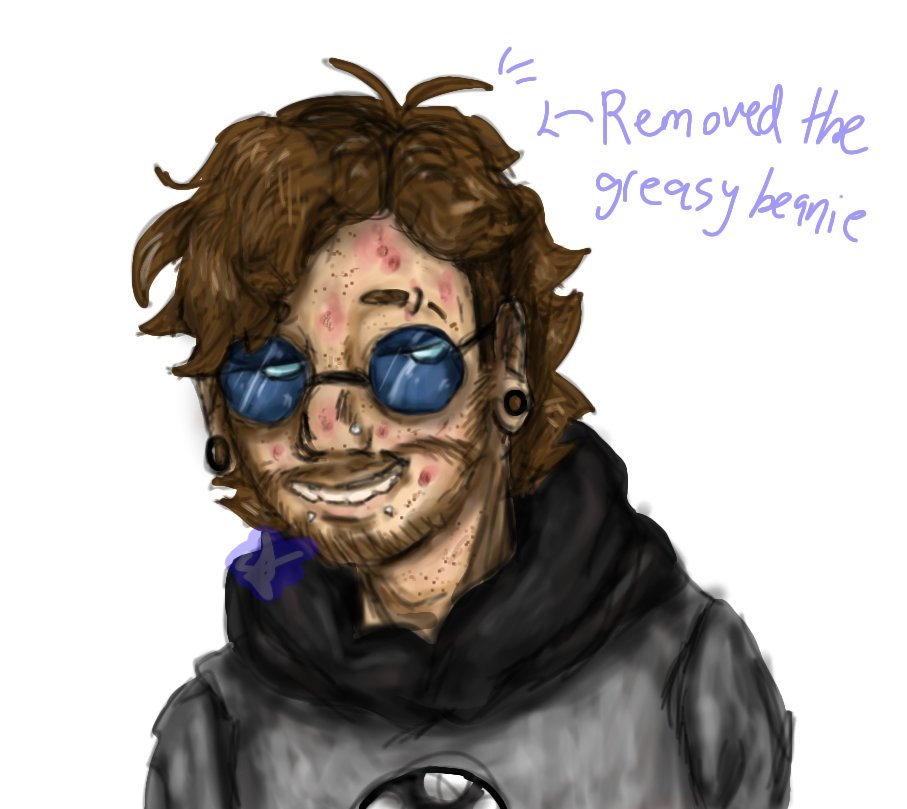 11Some_Artist11's tweet image. Ughhh I got lazy at the clothes, I hated looking at his old design so I redid his face atleast, his clothes can come another time ☠️☠️ I love making characters unrecognizable/j 
He's supposed to be like 18 in this, or 19, idk ☠️ 
#sml #smlart #smlcody #smltwt