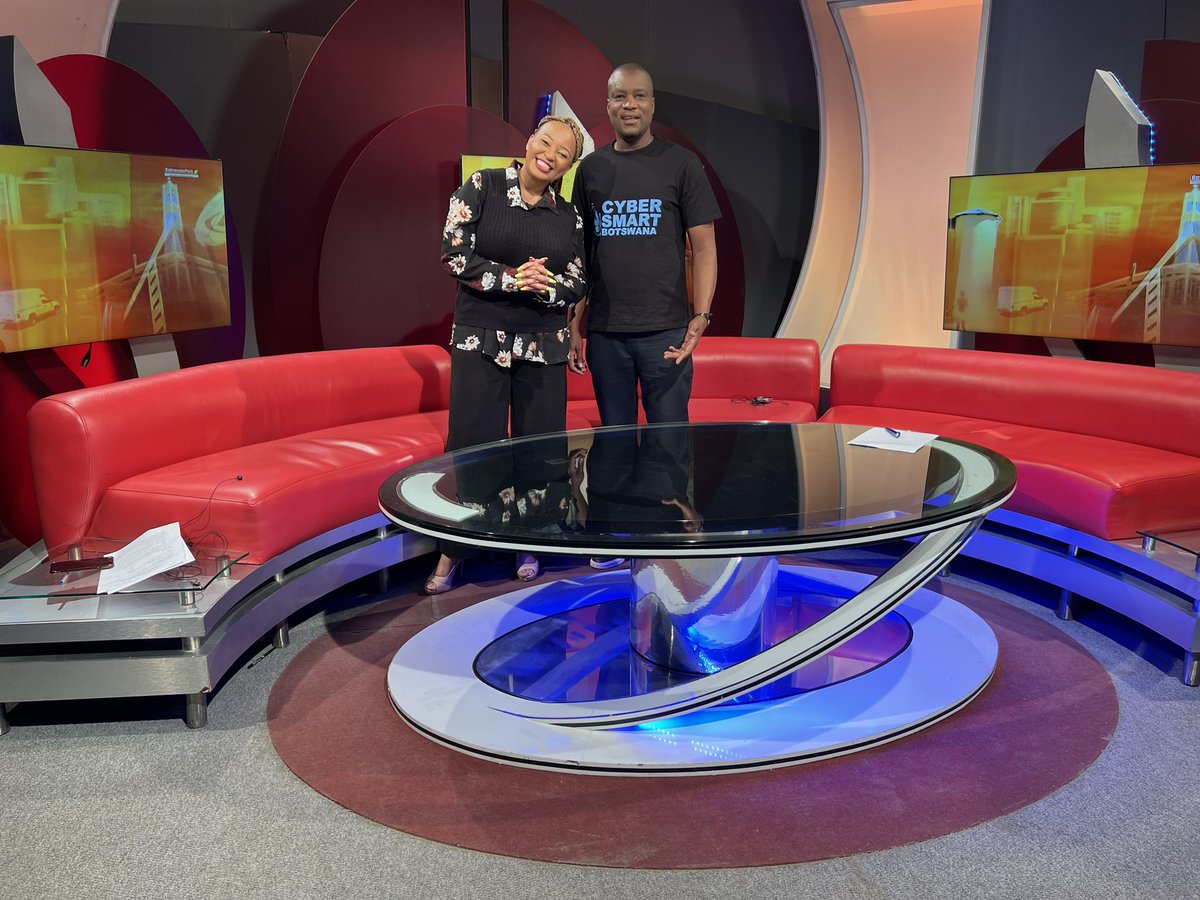 What safety and security risks come with online games and what can parents do to protect their children?
Had a great morning discussing this and more on the Botswana Television Breakfast Show.
#CybersmartParenting
#BeCybersmart