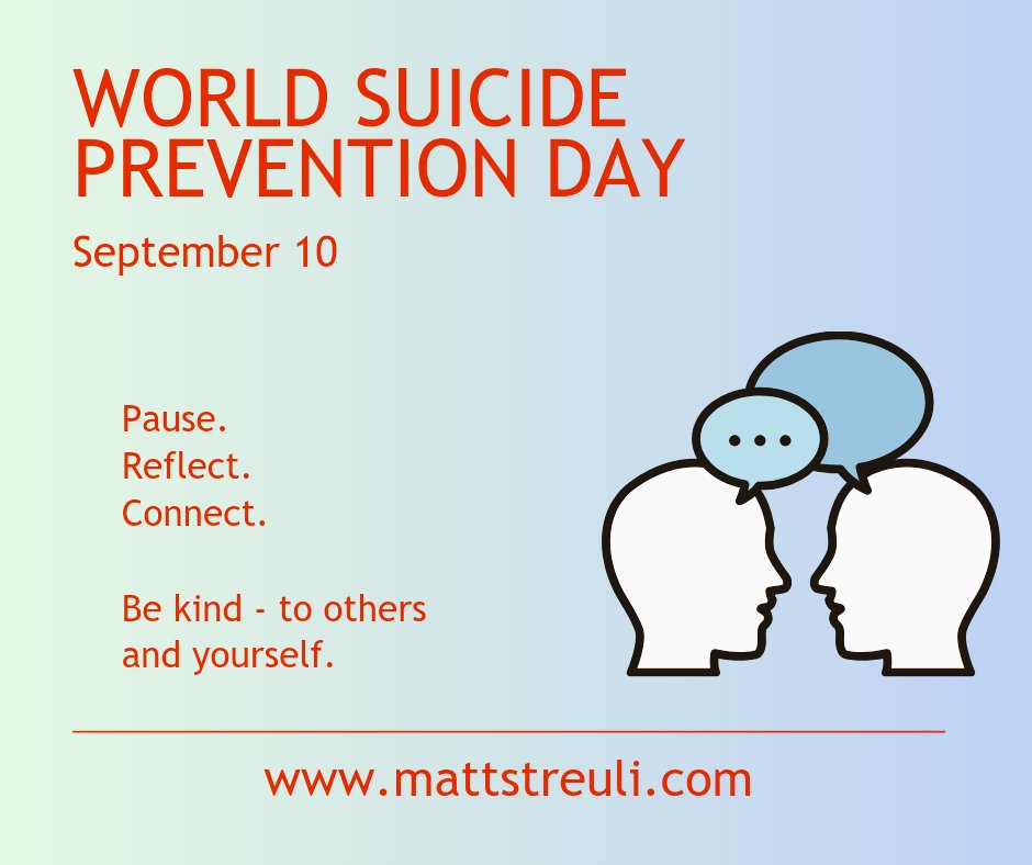 World Suicide Prevention Day. Let's prioritize mental health in the workplace. 🧠

Mental Health First Aid (MHFA) empowers employees to spot the early signs of mental health struggles and offer support. 
#WSPD2024 #WorldSuicidePreventionDay #WorkplaceWellbeing