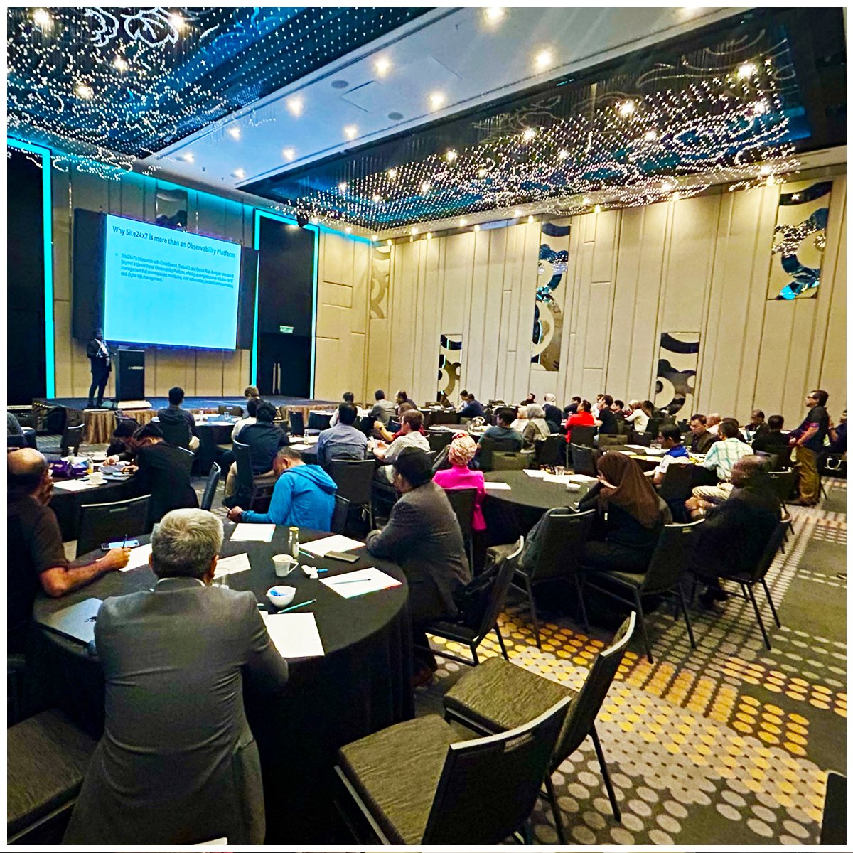 Site24x7's tweet image. A big thank you to everyone who attended the ManageEngine Observability Day seminar in Malaysia! We hope you gained valuable insights into observability, proactive monitoring, and cloud resilience. See you at the next event! 

#Site24x7 #TechSeminar #ITManagement