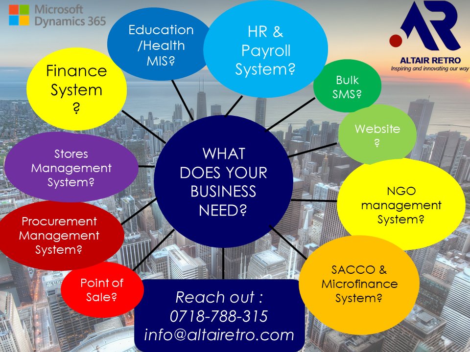 Altair_Retro's tweet photo. ERP solutions: integrate finance, HR, inventory, and operations for streamlined processes and real-time insights.
#Djevolve
#AppleEvent
#batch5796
#I&MBank
#JohnBarorot
#iOS18
#Kilimani
#RosemaryExposed
#TrainAccident https://t.co/IDDK2GIbWN