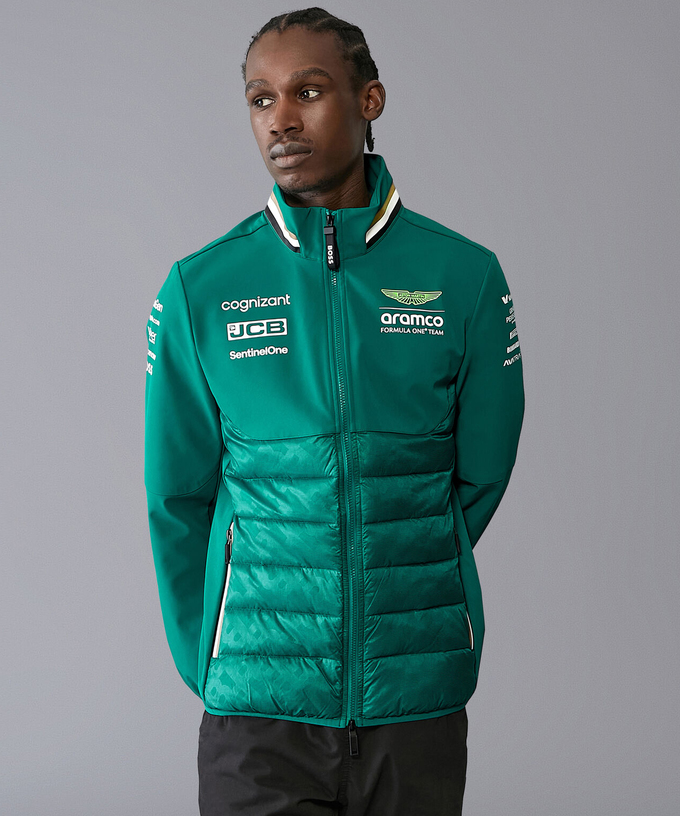 アストンマーティンF1 オフィシャルチームハイブリッドジャケット 新品