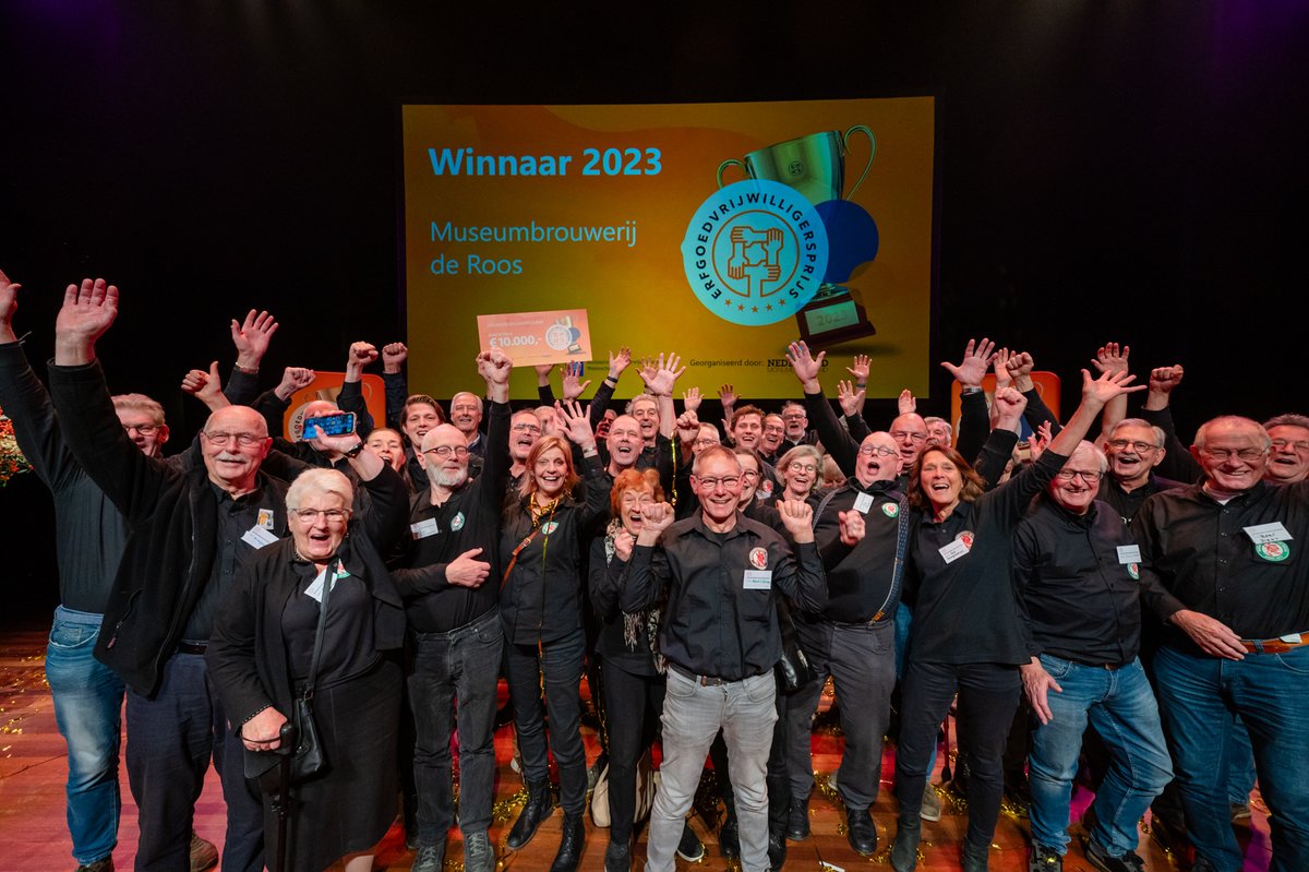 Ken jij een vrijwilligersteam dat zich vol passie inzet voor ons cultureel erfgoed? Nomineer ze vóór 22 september en geef ze de kans om €10.000 te winnen! Per provincie wordt een winnaar gekozen, met de finale op 13 december in Den Haag. 

👉 erfgoedvrijwilligersprijs.nl