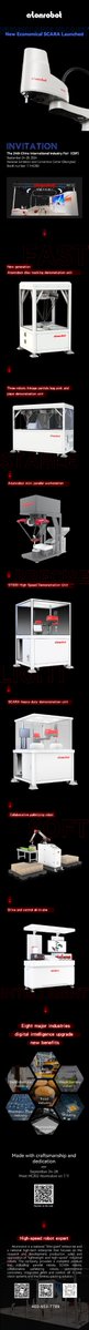 Saratao1267947's tweet image. We are at CIIF Shanghai

Please drop by at our booth Hall 7.1HC202

September 24-28,2024

National Exhibition and Convention Center (Shanghai)

#atomrobot #CIIF #China #shanghai #Automatic #SCARA #Cobot #Palletizer #parallel #SecondaryPacking #solution