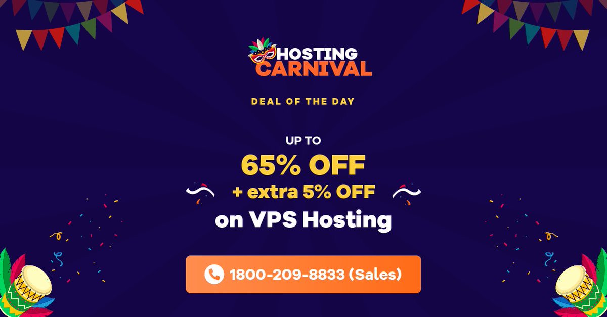 HostGator India tweet media