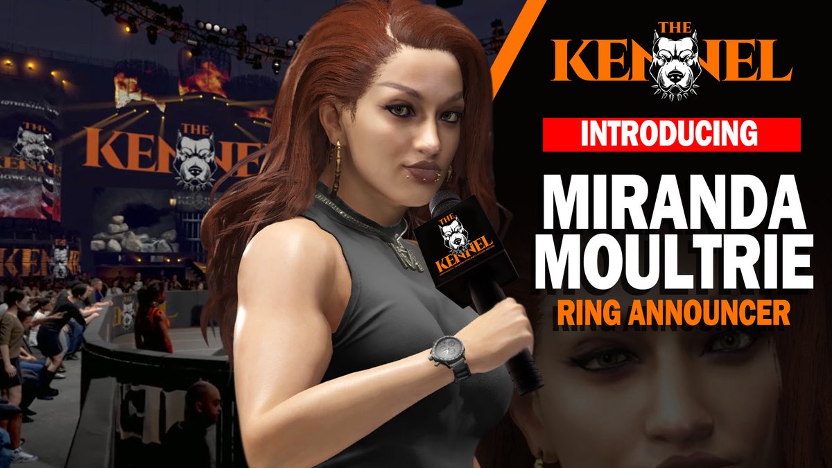 🚨INTRODUCING!  <a href="/TheKennel101/">The Kennel</a> Canid Referee Davina Myu (sister of Kennel Women's Champion <a href="/QueenShebaMyu/">Bathsheba Myu</a> and new Ring Announcer Miranda Moultrie. Welcome to the team ladies! We wish you a great career here at The Kennel. #ICWT