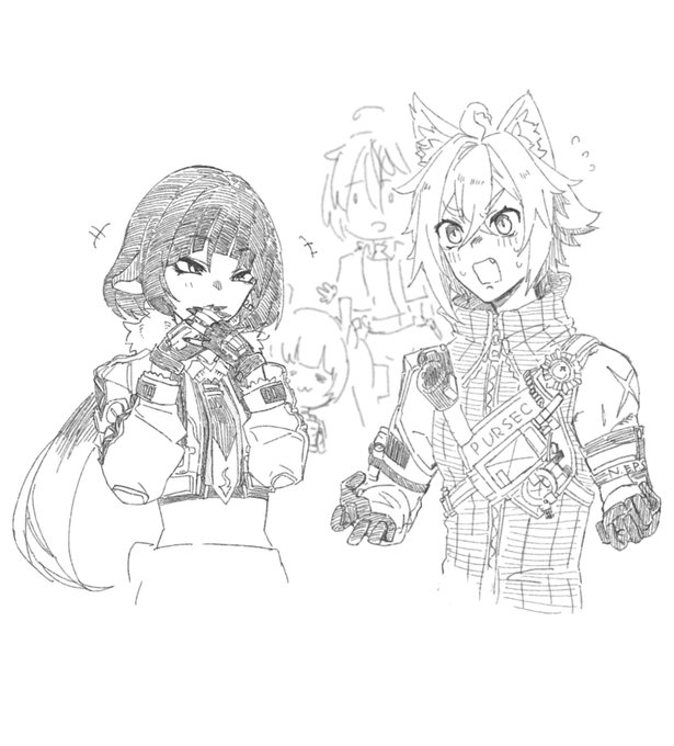 セスジェン仲良く喧嘩(揶揄い)しろ…… 