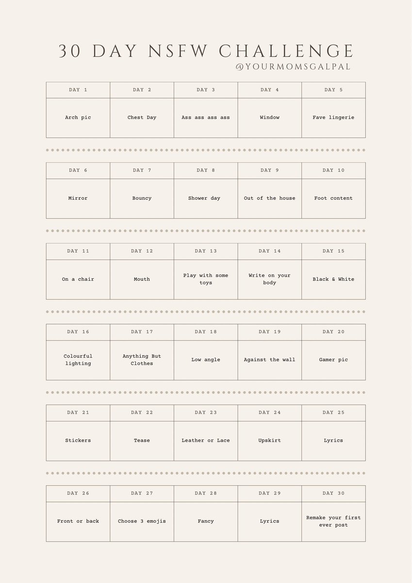 ohhollypop's tweet photo. made a fun little post challenge for anyone who needs inspo!!! there’s no right way to fulfil each prompt, so have fun with it 🥰🩷 https://t.co/dls2BxpfeN
