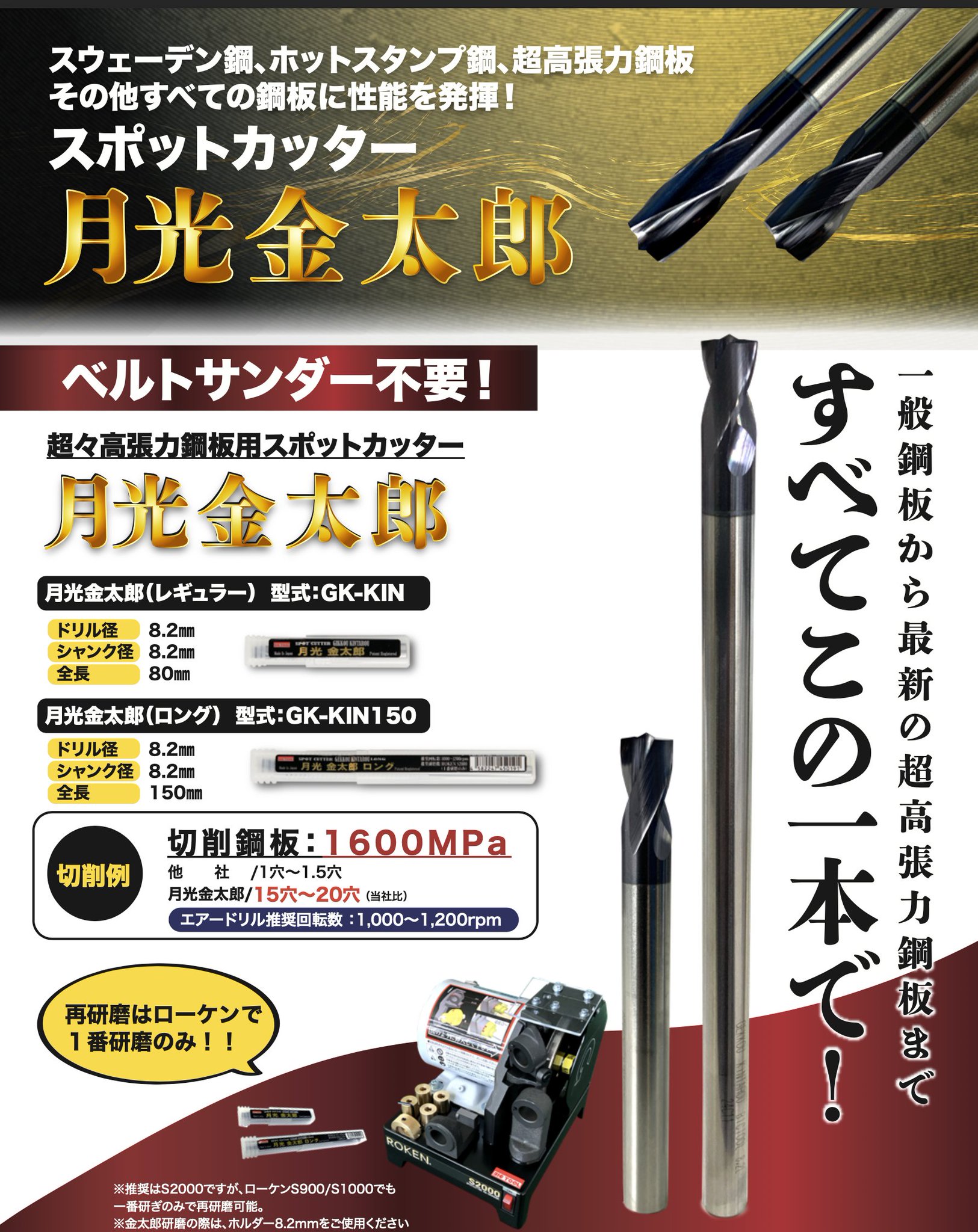 スポットカッター金太郎