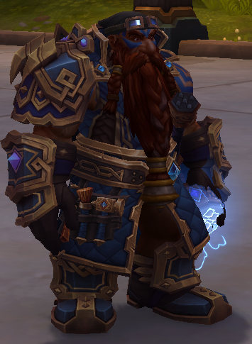 I've been conscripted to heal for my raid group, so here's my shaman. #Warcraft #WarWithin