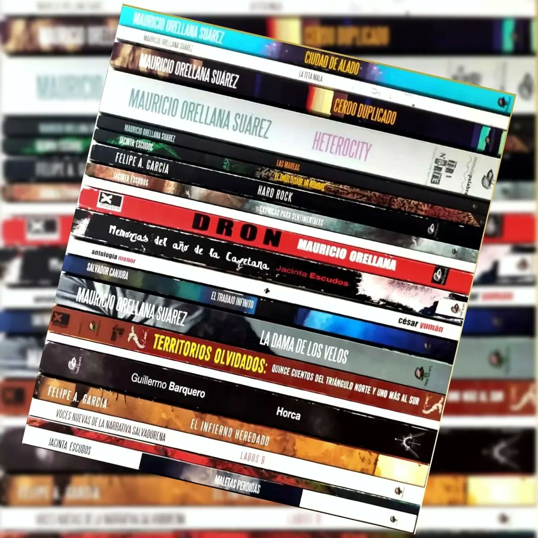 ¿Vive fuera de El Salvador y busca libros de narrativa salvadoreña? Encuéntrelos en todas las tiendas Amazon:
Amazon EE.UU.: tiny.cc/wxyavz
Amazon Canadá: tiny.cc/yxv8vz 
Amazon España: tiny.cc/ep8avz
Amazon México: tiny.cc/2yv8vz
etc.