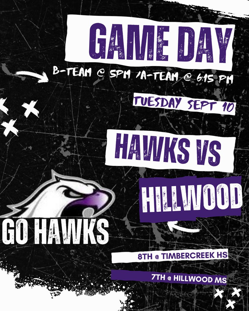 GameDay Tomorrow!! #GoHawks #LetsFly @TimberviewMS <a href="/DrGuerrero17/">Dr. G</a> <a href="/KISDAthletics/">Keller ISD Athletics</a> <a href="/TCHSFootball/">TCHS Falcon Football</a> #Futurefalcons
