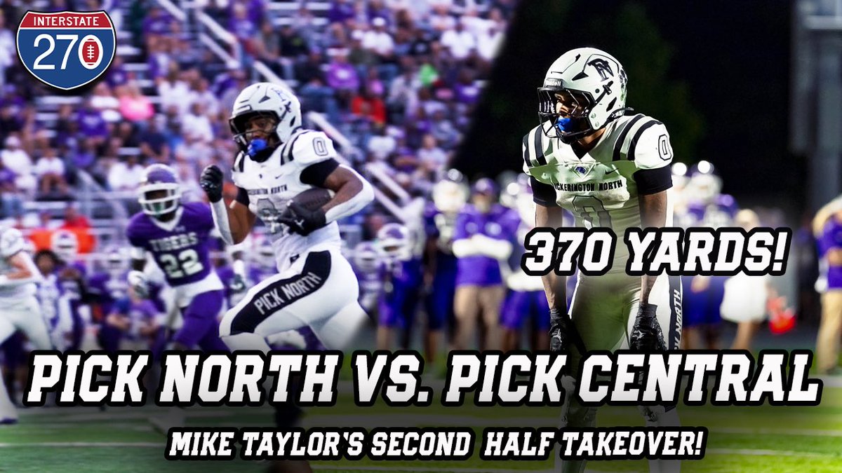 270 Gridiron π (@270gridiron) on Twitter photo NEW VIDEO: Pickerington North vs. Pickerington Central, Week 3 β¬οΈ
youtu.be/zgr1uXiHcrw NEW VIDEO: Pickerington North vs. Pickerington Central, Week 3 β¬οΈ
youtu.be/zgr1uXiHcrw