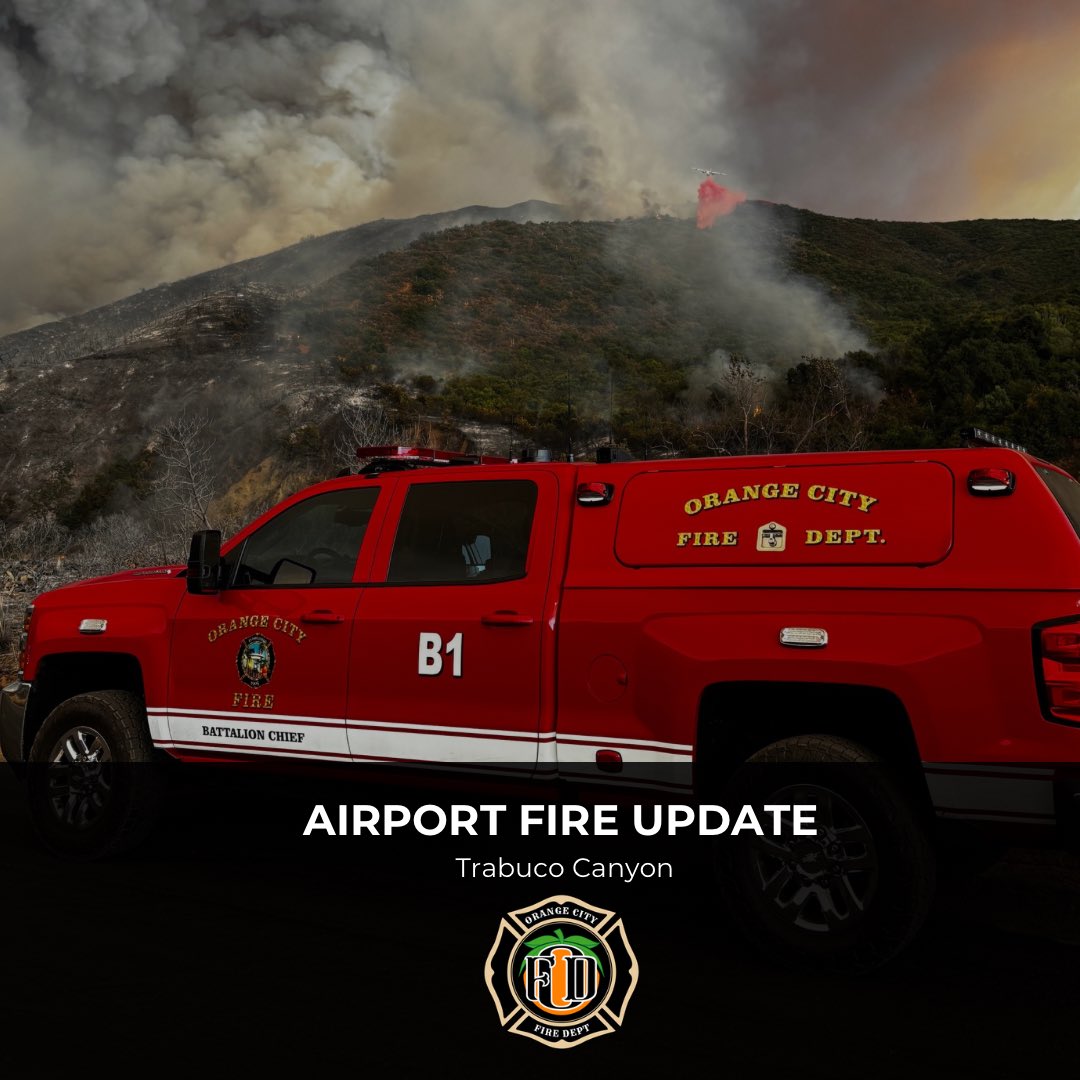 The #airportfire in Trabuco Canyon has grown to about 1,900 acres, prompting evacuation warnings and orders. An animal shelter is set up at 88 Fair Drive, Costa Mesa, for those affected. For more information, residents can call the Public Information Hotline at (714) 628-7085.