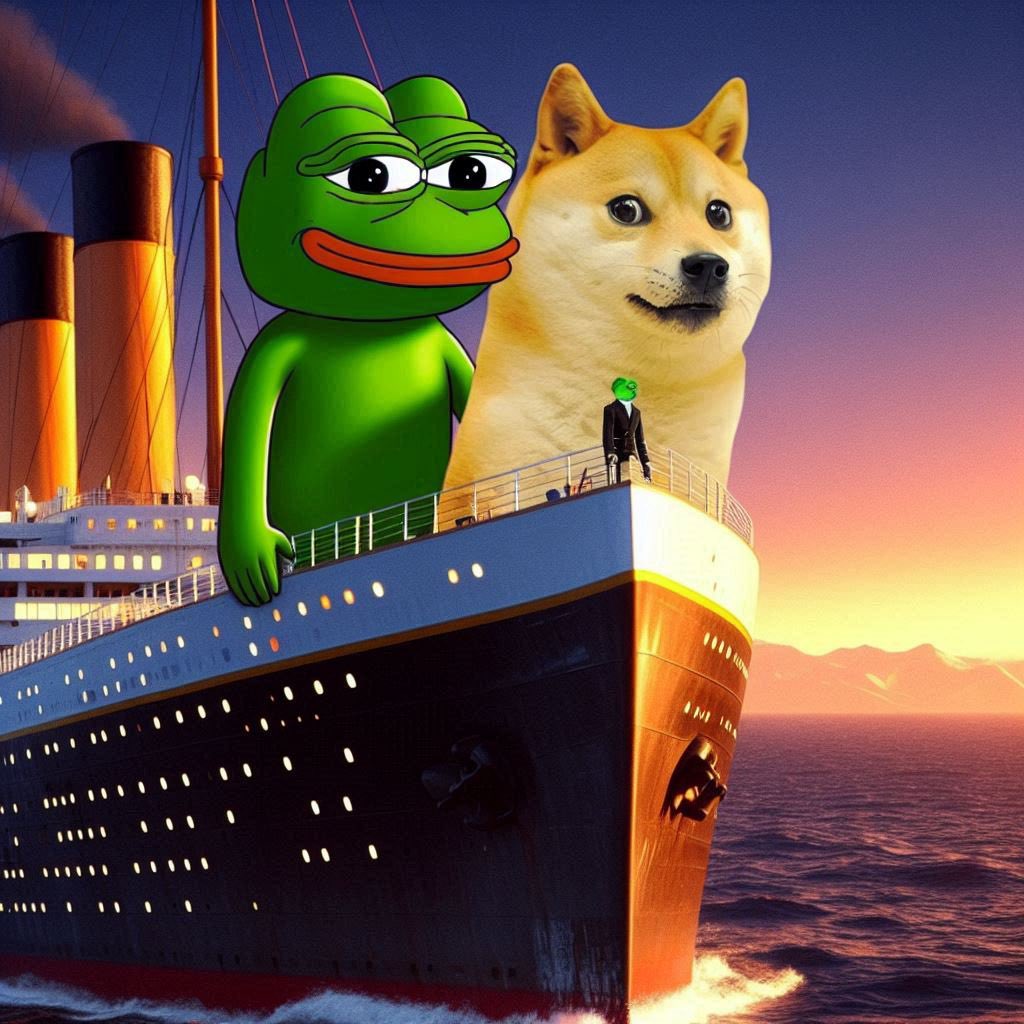 Memestone_Art's tweet photo. π’ When #REALPEPE & #REALDOGE recreate the iconic Titanic pose, you know it's about to be legendary! π«πΈπ 'Hold me like one of your memes, Jack!' π
Join the REALDOGE $RD and REALPEPE $RP revolution now!
https://t.co/iBZyqyZ934
#Memestone #Airdrop #Mining #DOGS #Hamster #Crypto #Tron #airdrop #Blum #Grok #GROK2 #NEIRO
