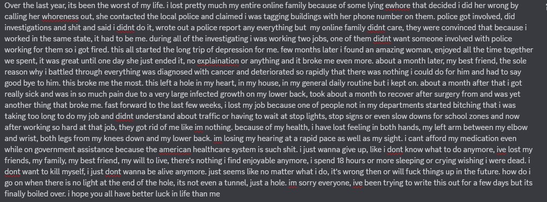 stoopy12's tweet image. im sorry everyone #depression #betteroffdead #hurting