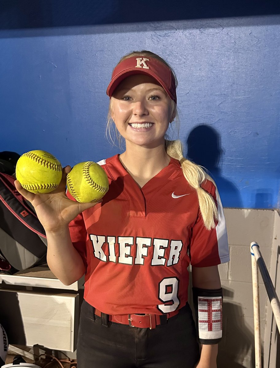 2 more for our <a href="/GoShockersSB/">Wichita State Softball</a> commit!! <a href="/kammiesmith9/">Kammie Smith</a>’s bat is on 🔥‼️