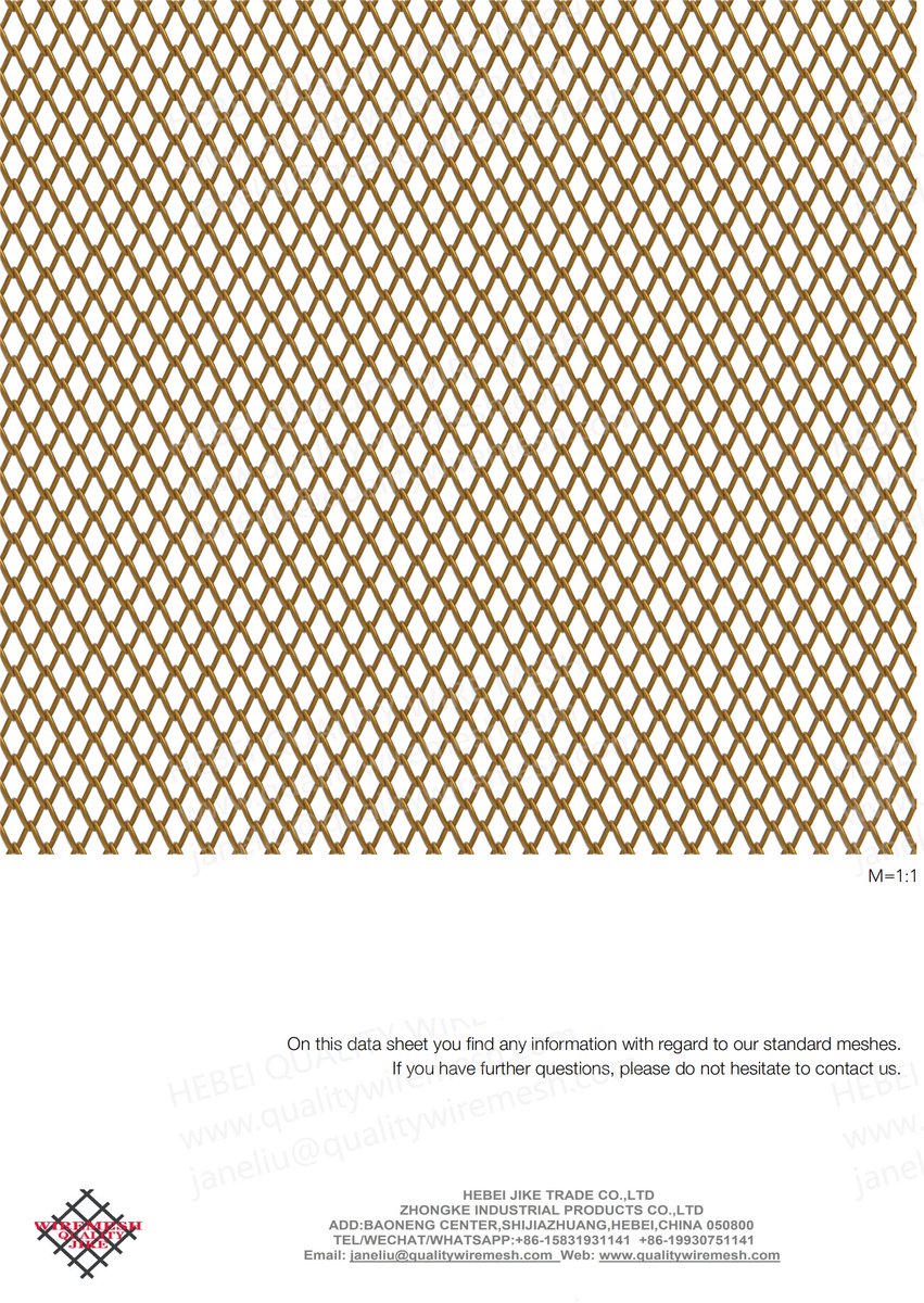 CHN_WIREMESH's tweet photo. It can meet your high aesthetic requirements while ensuring durability. It can be used for many indoor and outdoor applications, such as curtains, facade cladding,partitions and ceilngs of external walls.

Contact：Jane Liu +86-15831931141 
Janeliu@qualitywiremesh.com https://t.co/JUBcsUCSrt