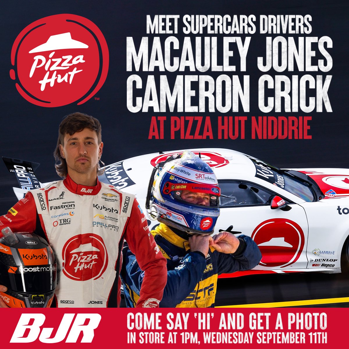 Want these guys to make your pizza in record times ? 🍕🍕🏎️🏁🏁
