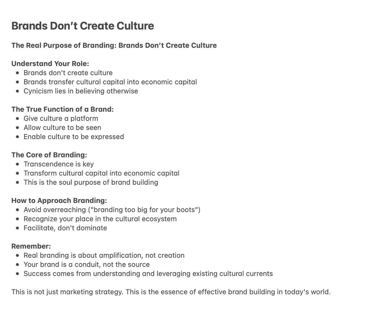 This controversial truth will change the way you think about marketing forever: