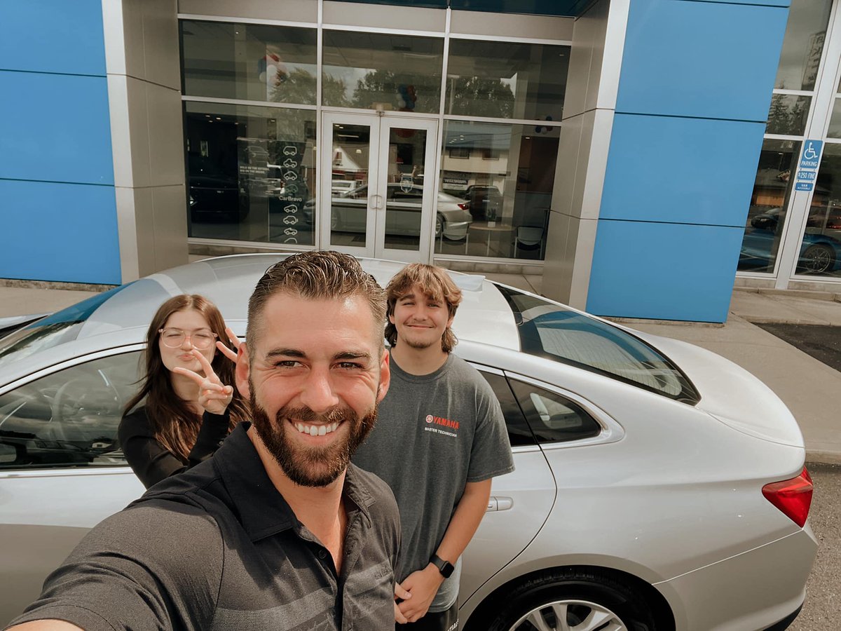 LaveryChevy's tweet photo. Congratulations to Matthew and Caydence on their first vehicle!! Pictured with Billy Habeck. https://t.co/k9PYd1GusP