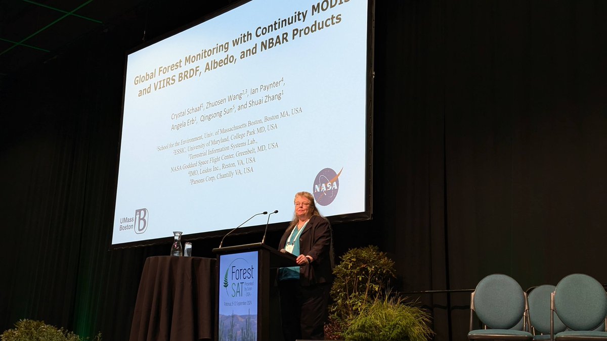 Keynote speaker Crystal Schaaf kicked things off this morning at #ForestSAT2024.