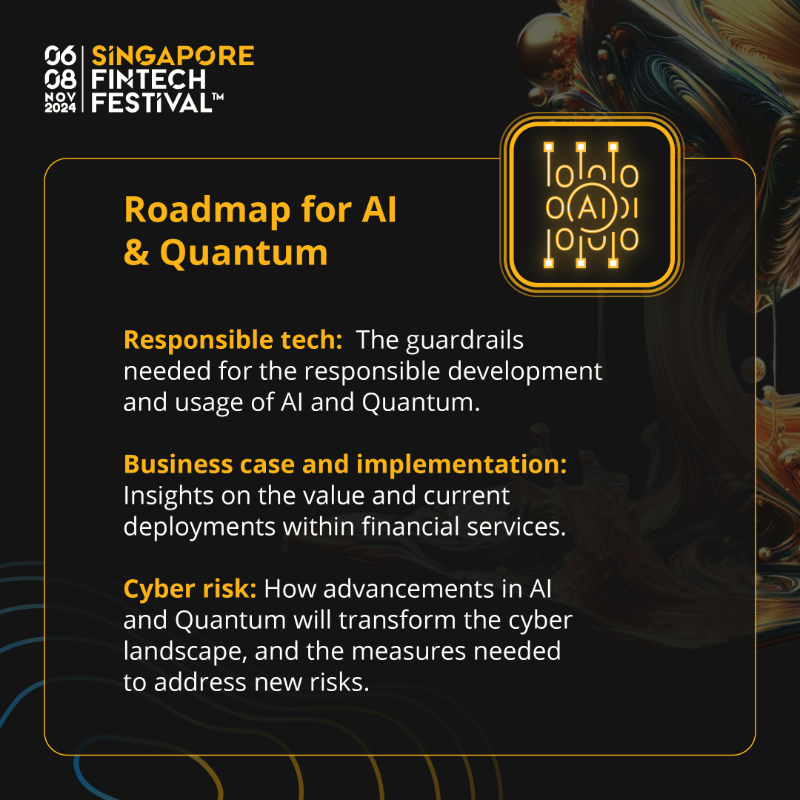 sgfintechfest's tweet photo. 💬 How can the global #fintech sector balance innovation with regulatory demands to drive progress?

👥 Be part of #SingaporeFinTechFestival 2024 to gain expert insights, network with the global fintech community, and drive the next wave of #FinancialServices innovation.