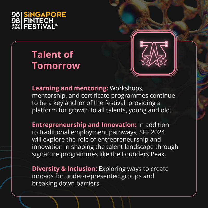 sgfintechfest's tweet photo. 💬 How can the global #fintech sector balance innovation with regulatory demands to drive progress?

👥 Be part of #SingaporeFinTechFestival 2024 to gain expert insights, network with the global fintech community, and drive the next wave of #FinancialServices innovation.