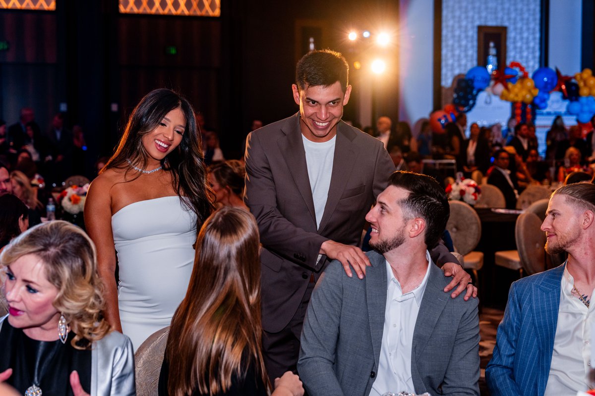 astros's tweet photo. Always for H-Town.

Tonight, Jose Altuve, Kyle Tucker and Josh Hader hosted the "Team Up" charity event that features a live auction and benefits charities and other initiatives throughout the Greater Houston Community. https://t.co/im2FaQ7roX
