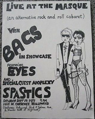 PunkRockStory's tweet photo. 47 years ago today
The Bags played their first concert at The Masque on September 10, 1977.
#punk #punks #punkrock #thebags #themasque #history #punkrockhistory #otd https://t.co/DgE305jMo2