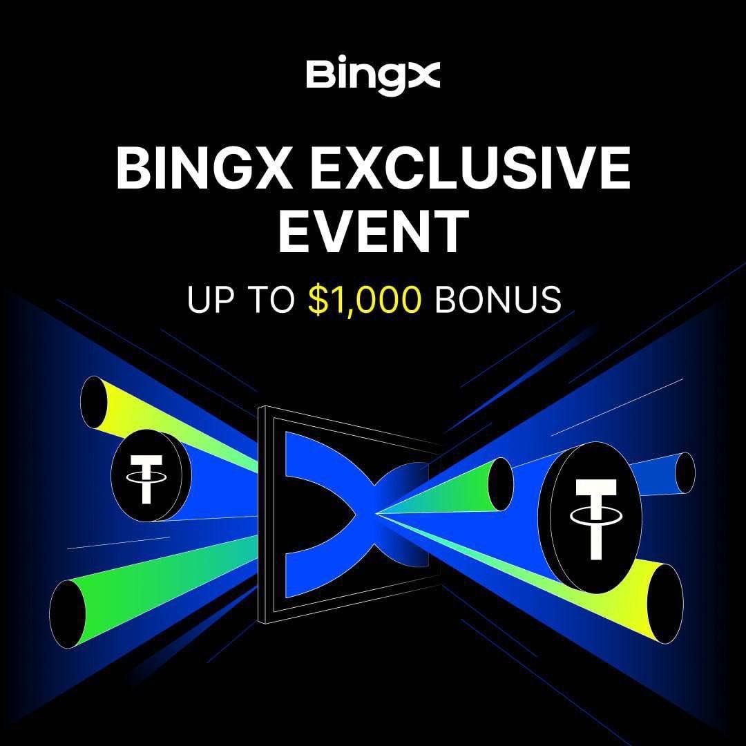 CryptoCypher_'s tweet photo. https://t.co/OKFXWkcjsS

@BingX Claim $1000 in rewards!

Exclusive to users under my link: https://t.co/OKFXWkcjsS

📍Sign up under my link - Receive 30 USDT voucher
🪪Verify KYC - Receive 100 USDT voucher
📈First Trade - Receive 50 USDT voucher
💲Trade 100K - Receive 100 USDT voucher
🤑Trade 200K - Receive 220 USDT voucher
🚀 Trade 600K - Receive 500 USDT voucher

Join me on BingX now! https://t.co/OKFXWkcjsS