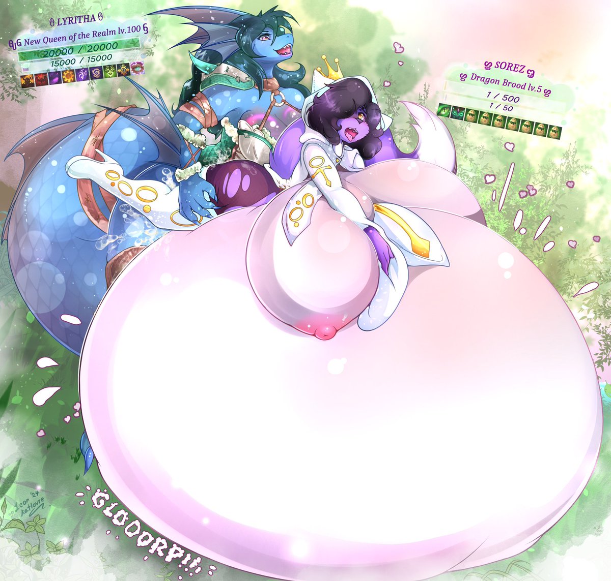 commission for <a href="/MasterSorez/">Sorez</a> little adventure gone wrong (or right?), after not buying the map