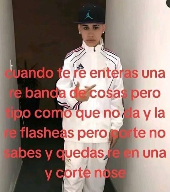 me entere una re banda de cosas