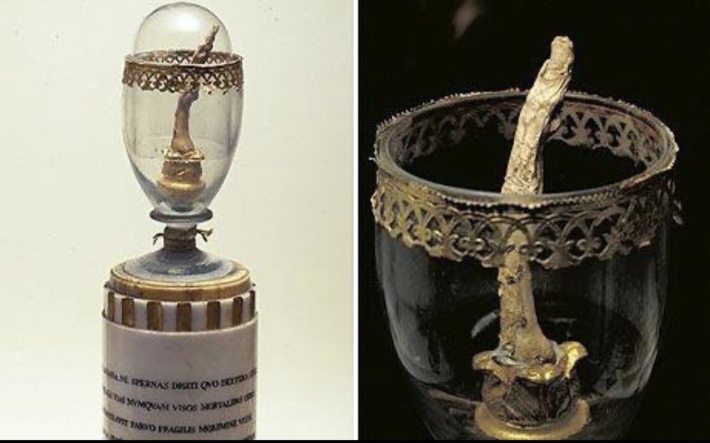 "We can still pluck yew!"—The Middle Ages

PLUCK YEW

—

Consider this old preserved middle finger.

Society agreed the person this finger belonged to must be arrested and never allowed to speak.

He did not speak the “truth”.

He was censored because it was democratically agreed