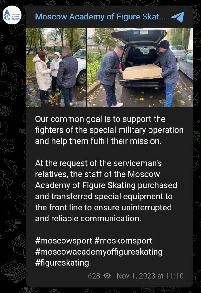 ItsSneffles's tweet image. ruzzian figure skating directly contributes to the murder of Ukrainians. BAN all ruzzian nationals from @milanocortina26! #BloodyOlympics