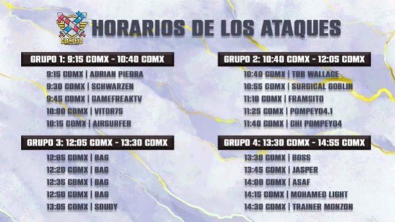 Pompeyo4が、“Perfect War Project”をまたやりたいと言っている。何かというと、名だたるプロの人たちを集めて、レート下げに頼らずに、対戦のポイント最高記録更新🏅🌏に挑むチャレンジのこと。その模様はショー形式でTwitch配信。
参考までに、前回記録は42950🏅、参加者は↓