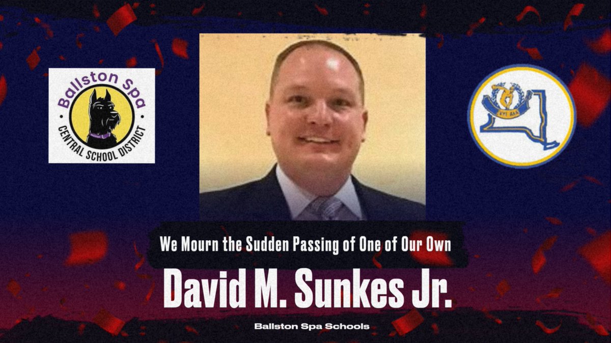 We are truly devastated by the unexpected passing of Athletic Director Dave Sunkes.  Dave served the NYSAAA with honor and commitment, representing his colleagues in Chapter 2.  Please pray for the Family, <a href="/BSPAHS/">BSPAHS</a>, <a href="/Sect2athletics/">Section 2 Athletics</a> of the <a href="/NYSPHSAA/">NYSPHSAA</a> to share your condolences.