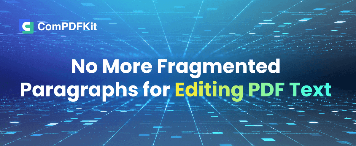 compdfkit's tweet image. Enhanced Aggregation Logic ensures that lines are no longer treated as separate paragraphs and unifying a paragraph or a text part in one text box, transforming your editing experience.

compdf.com/pricing?utm_so…

#pdfediting #aggregation_logic #editpdftext #PDF